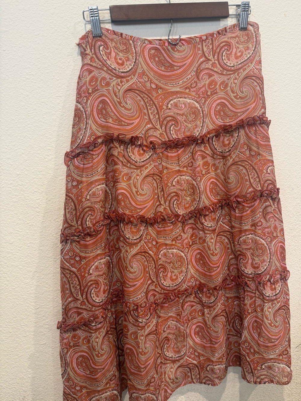 The Limited Silk Skirt